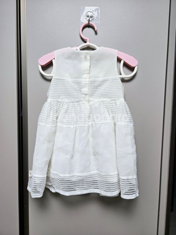 오가닉맘 아기드레스 80사이즈 택포--1