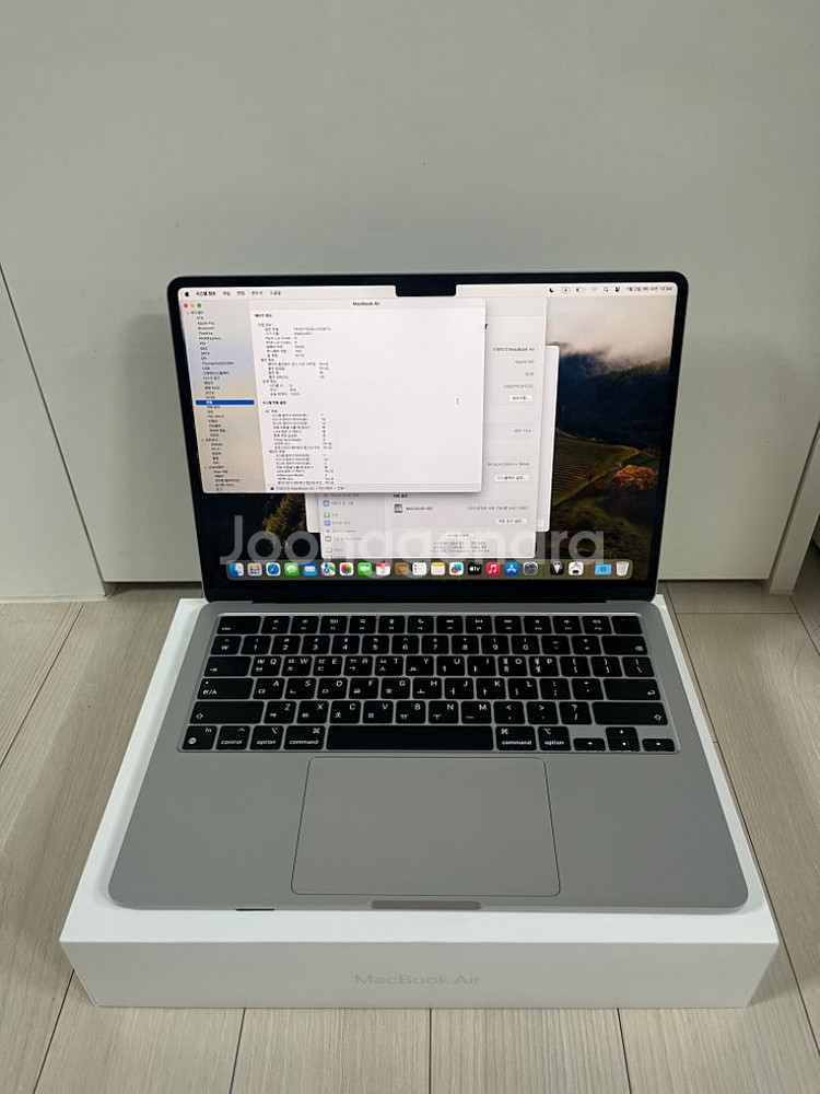 [상태최상] 맥북에어M2(8GB, 256GB)--2