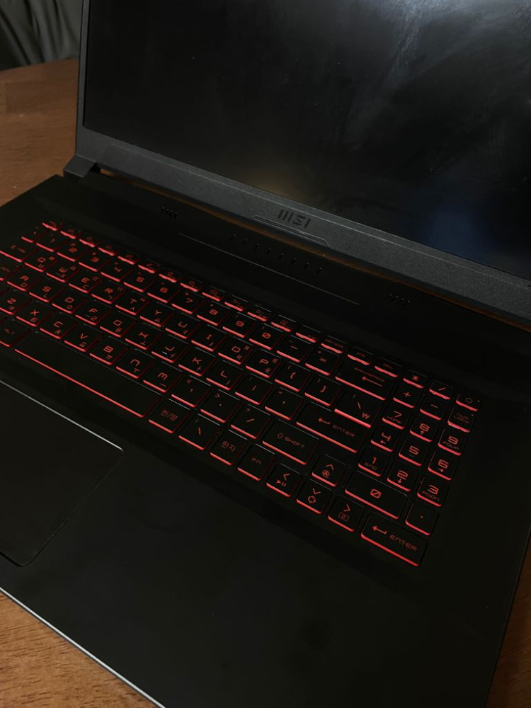 msi 노트북 GF76 A11UC 블랙(RAM16GB)--5