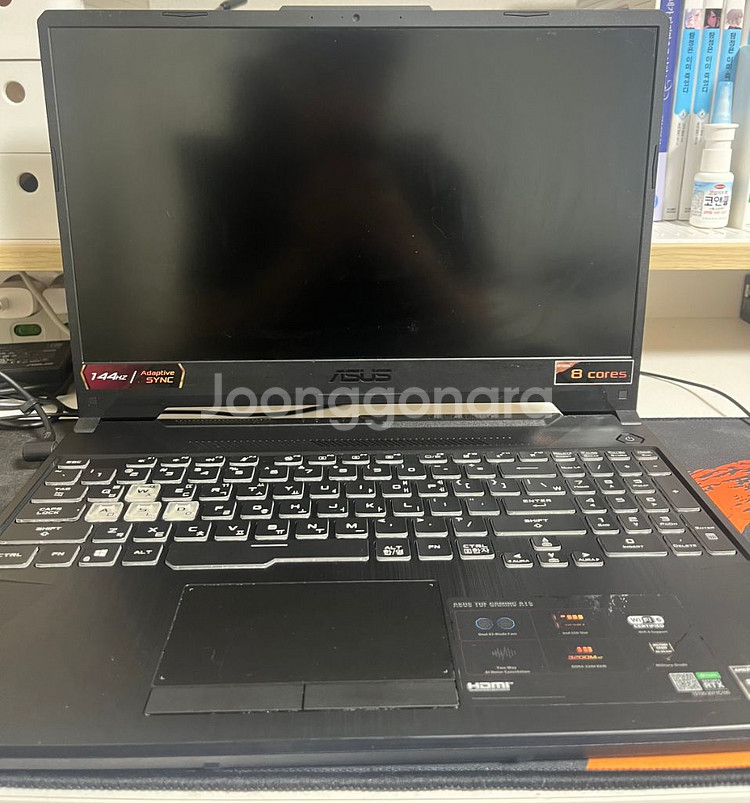 ASUS TUP Gaming F15노트북 Rtx3050--4