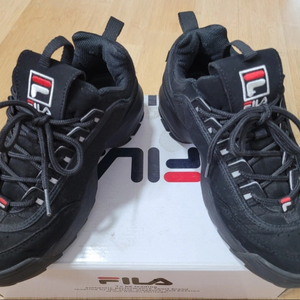 휠라 (FILA) 디스럽터2 검정 235