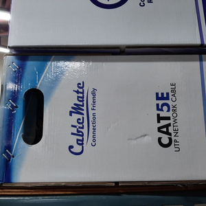 새상품CableMate CAT5E UTP 네트워크 케이