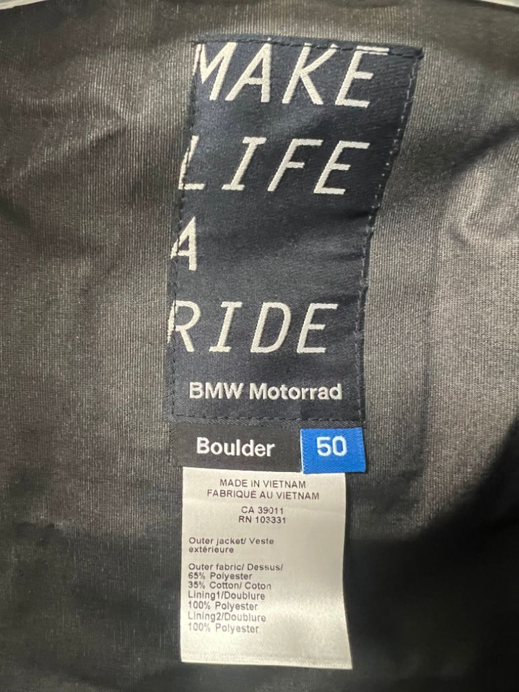 bmw 모토라드 신형 볼더자켓 팝니다.--2