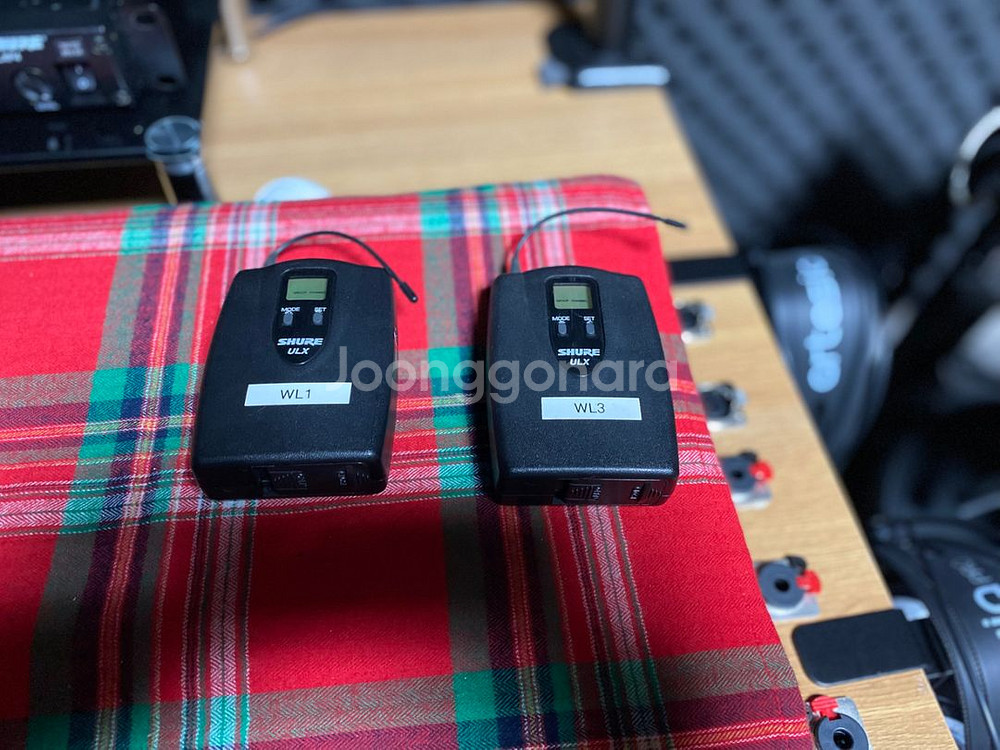 슈어 무선 핀마이크 ULXP4 700mhz 2ch--4