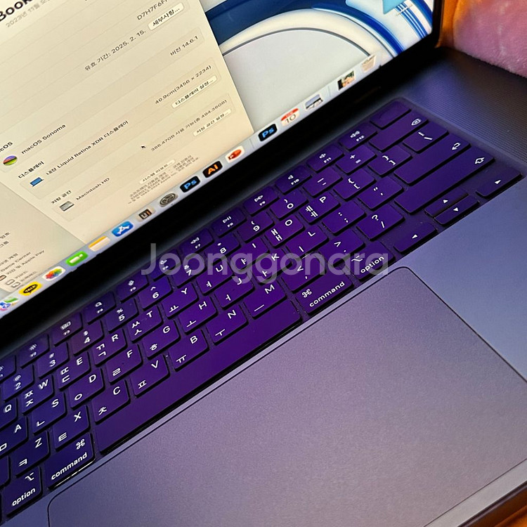 맥북 m3pro 16인치 스페이스블랙--5