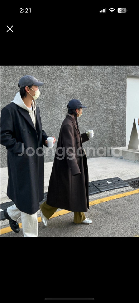 세일 롱 싱글 더블 코트 의류 새상품--2