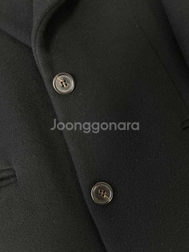 파사드패턴 캐시미어 블레이저 코트 블랙--6