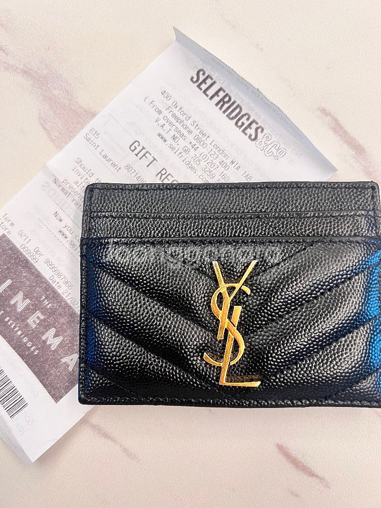 {정품 입생로랑 카드지갑--2