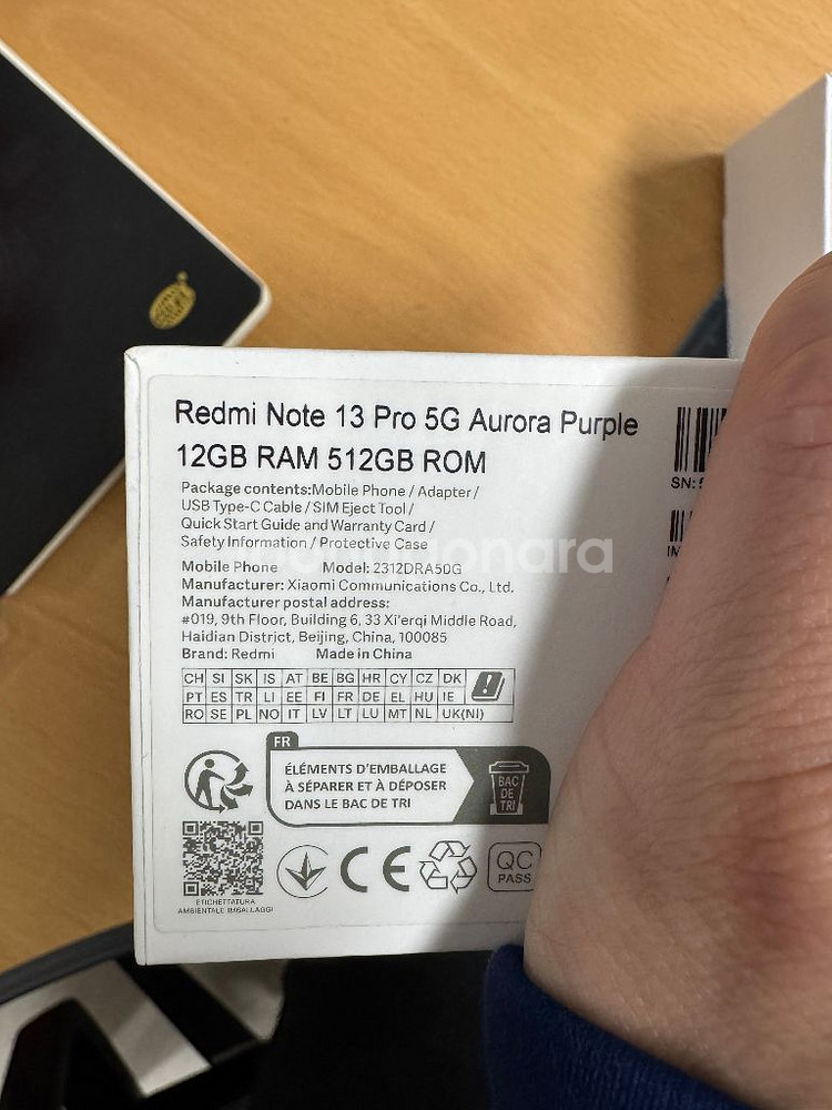 샤오미 레드미 노트 13 프로 5G 오로라 퍼플 12G--3