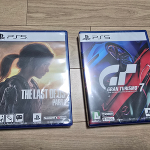 PS5 라스트오브어스 파트1, 그란투리스모7 팝니다.