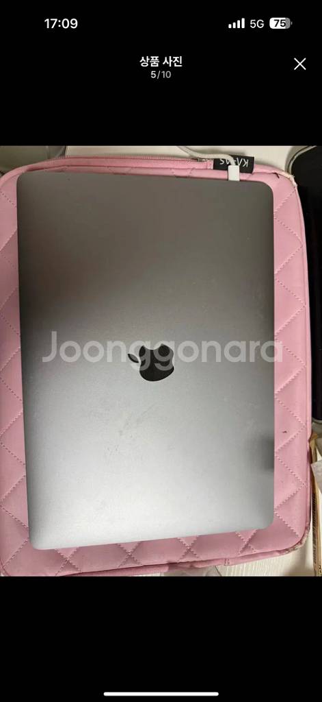 맥북프로 2020 m1 8기가 ssd 512 13인치--4