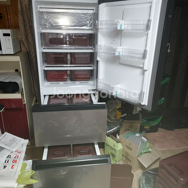 딤채김치냉장고(412L)스탠드--1
