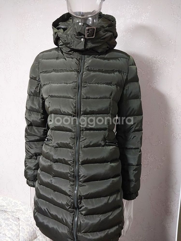 몽클레르 패딩 카키 1 size--6