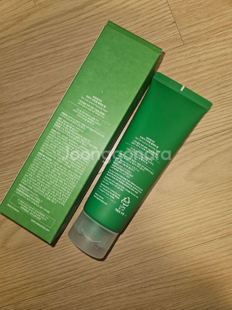 (반택포)파파레서피 티트리 컨트롤 클렌징 폼 120ml--2