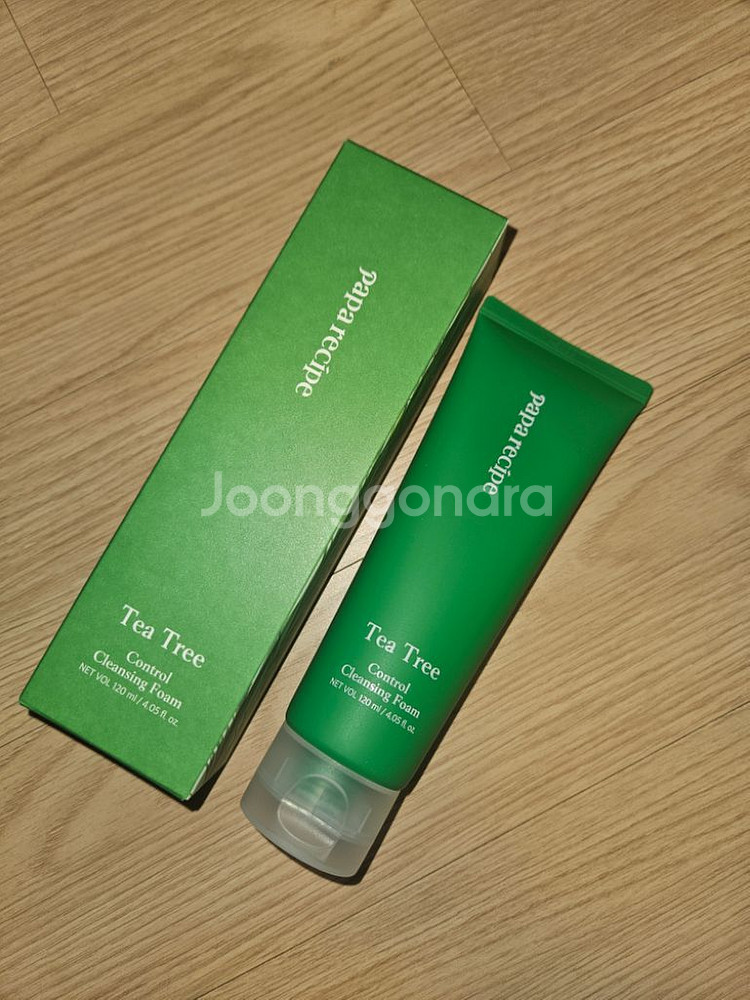 (반택포)파파레서피 티트리 컨트롤 클렌징 폼 120ml--1