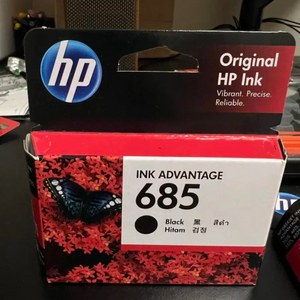 HP685잉크 카트리지 개당 5천원