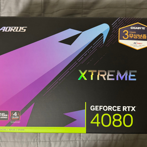 RTX 4080 AORUS XTREME 워터포스