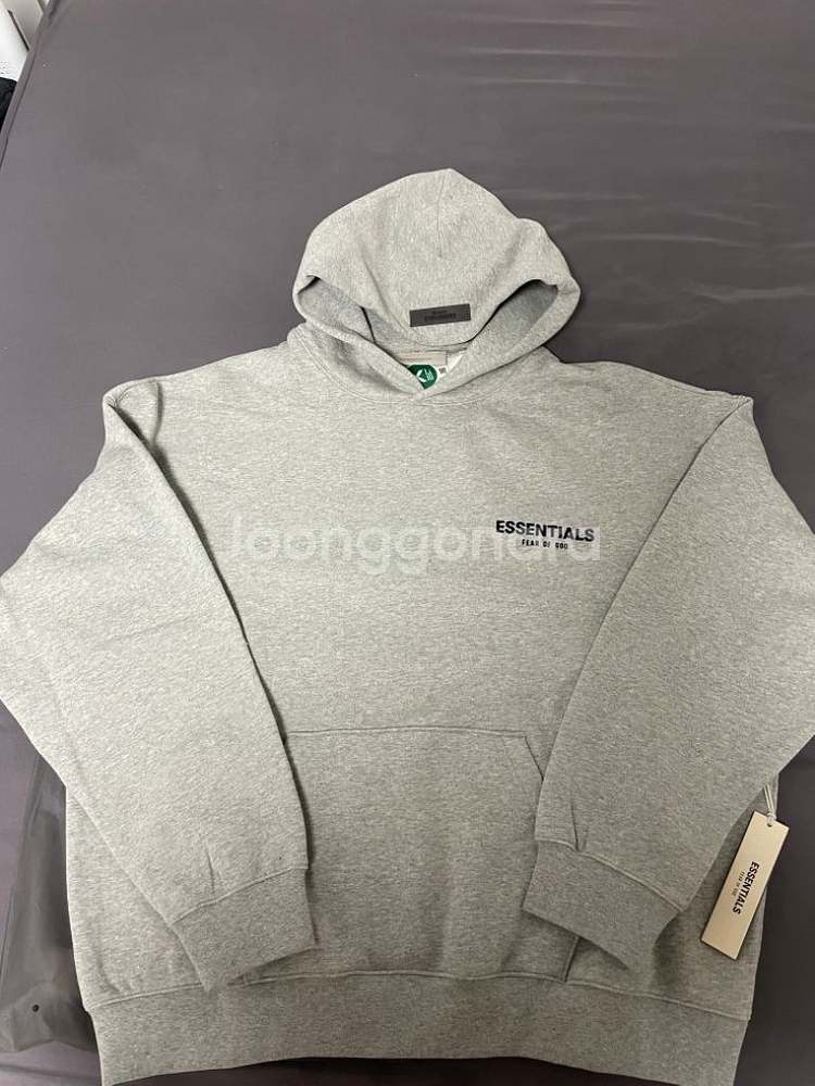 (XL)에센셜 피오오브갓 후드 다크오트밀 새상품--1