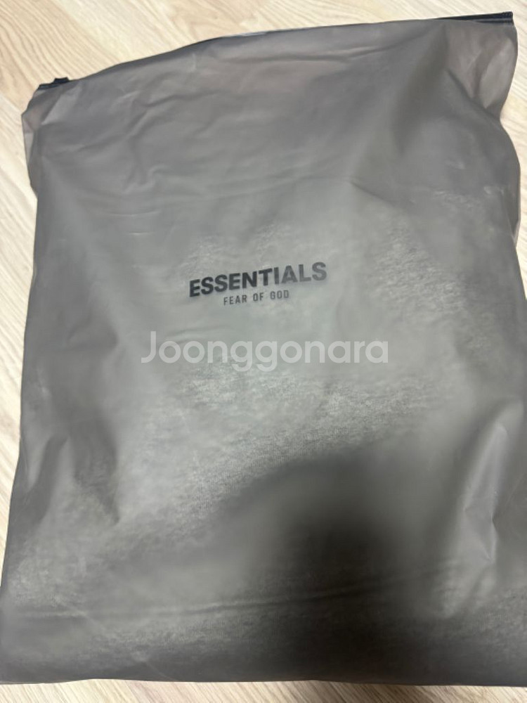 (XL)에센셜 피오오브갓 후드 다크오트밀 새상품--4