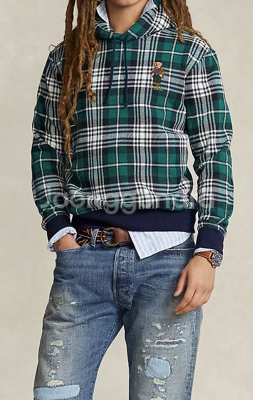 폴로 베어 플래드 플리스 후드 L, XL 팝니다.--3