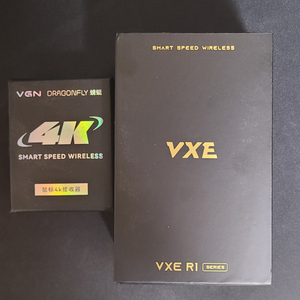 VXE R1 PRO MAX마우스 + 4K 수신기 팝니다