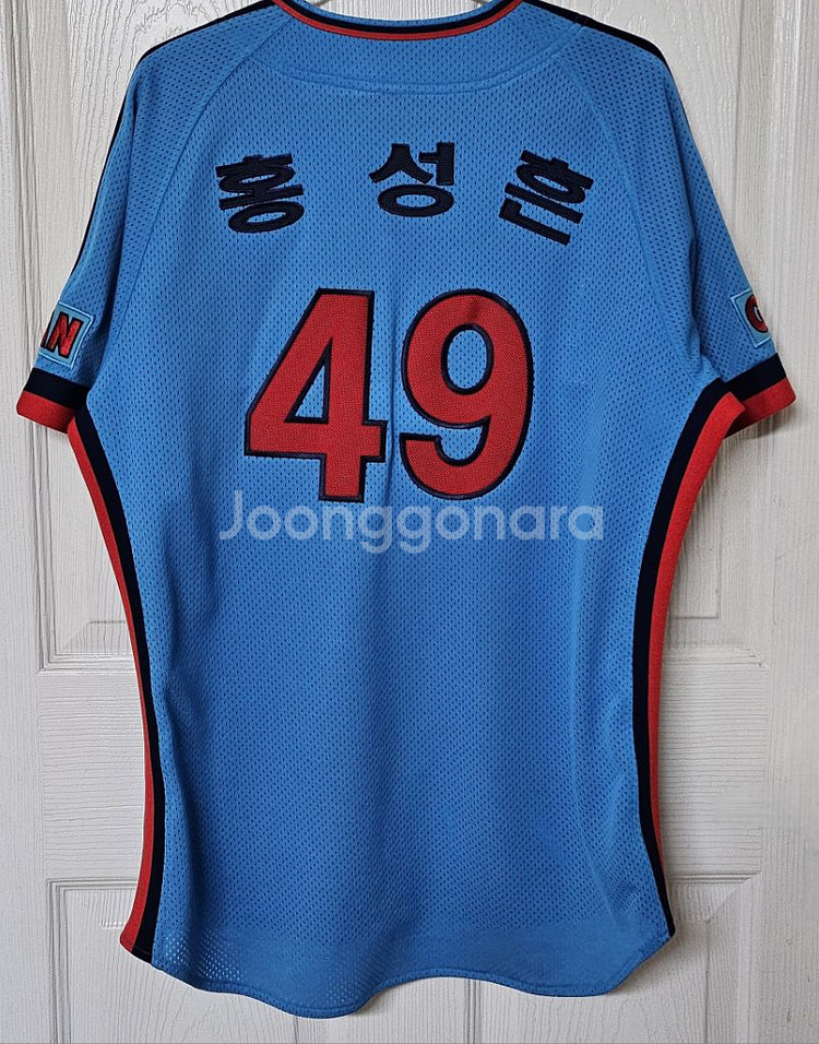 롯데자이언츠 아디다스 올드 원정 유니폼(홍성흔)--1