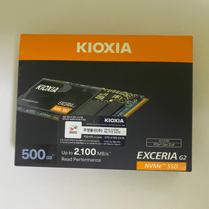 키오시아 EXCERIA G2 NVMe SSD 500GB