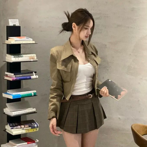 아뜨망제리 클래식 벨트 카멜골드