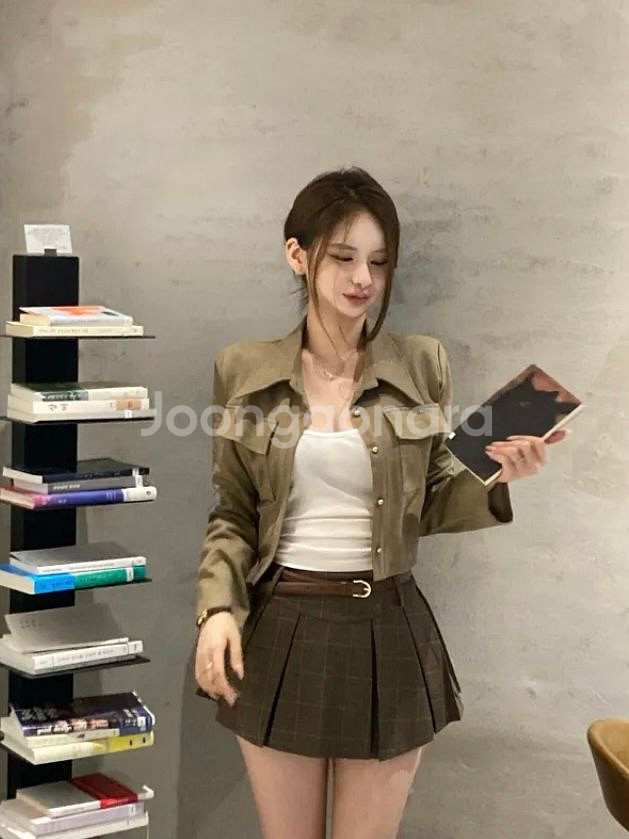 아뜨망제리 클래식 벨트 카멜골드--1