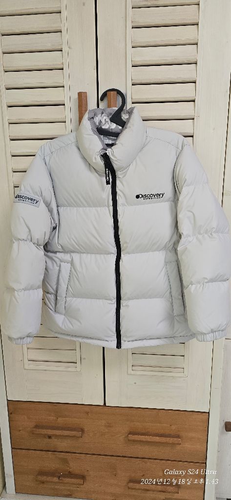 디스커버리 키즈.양면구스패딩.150