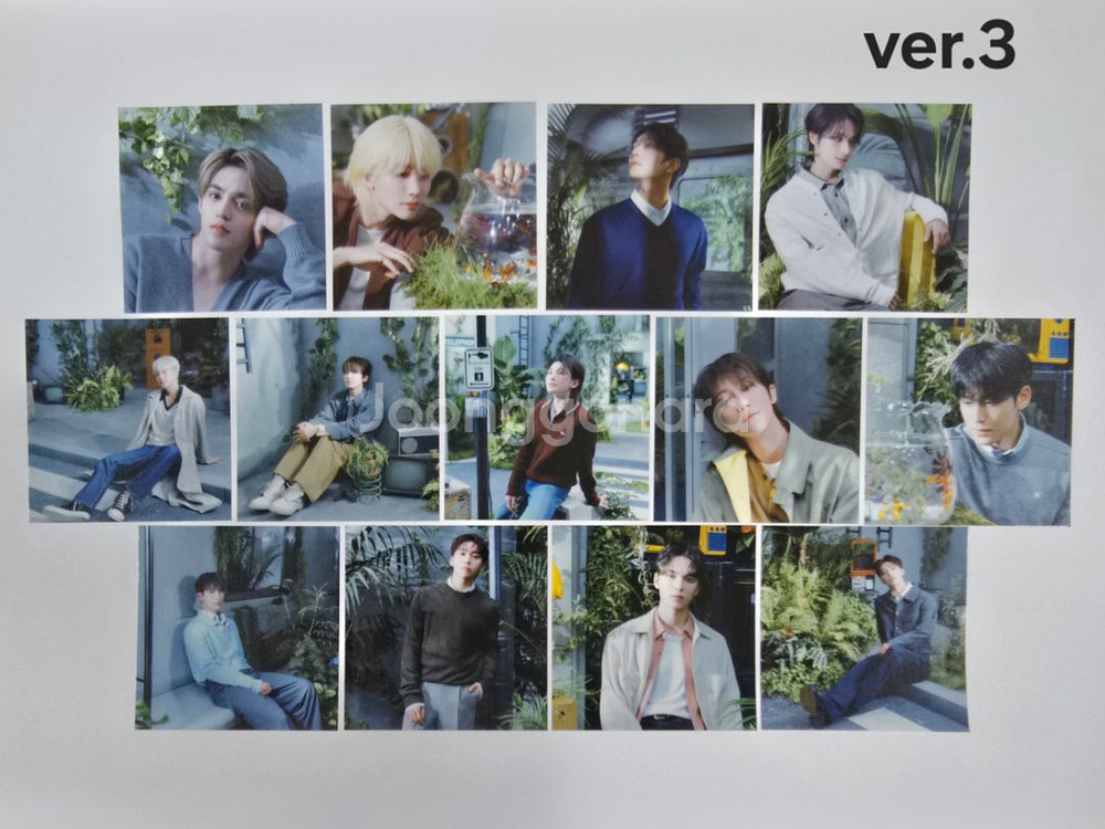 세븐틴 비공굿 스티커--3