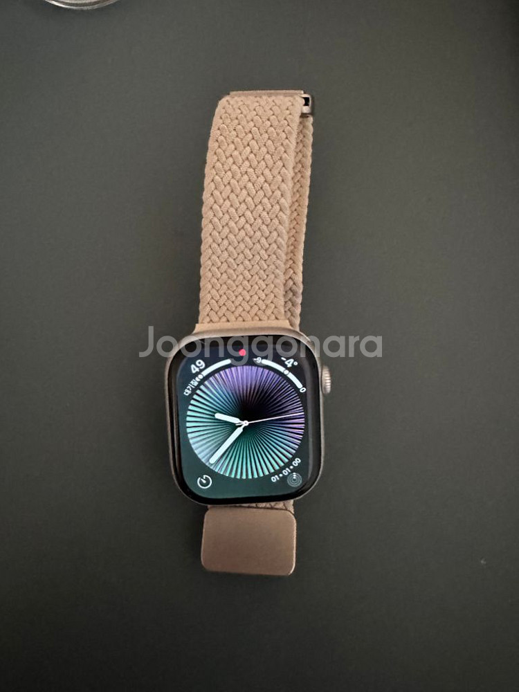 애플워치 스리즈10 알루미늄 46mm 실버--1