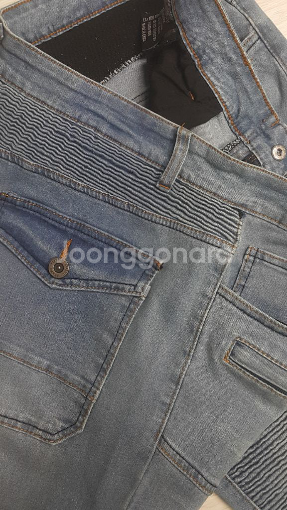 수입 바이크진(사방스판) 2XL 36인치 보호대주머니!--2