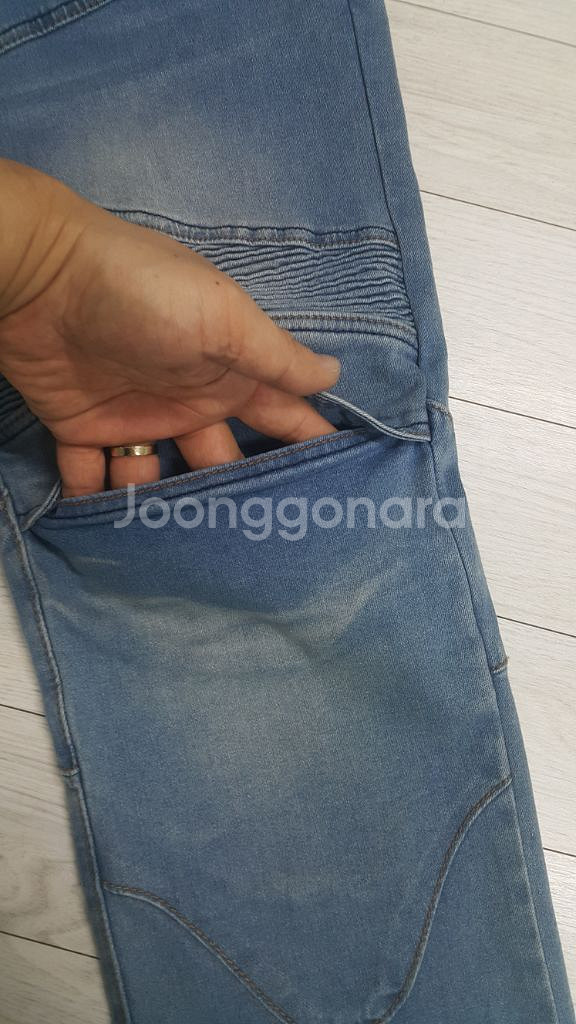 수입 바이크진(사방스판) 2XL 36인치 보호대주머니!--4