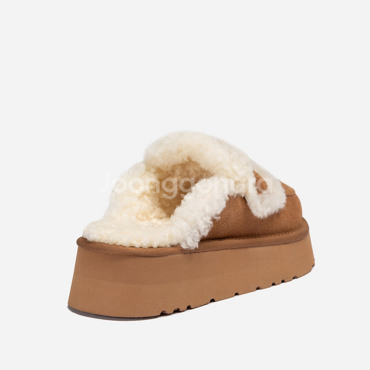 [새상품]어그 ugg 바이올렛 시어링 플랫폼 슬리퍼--3