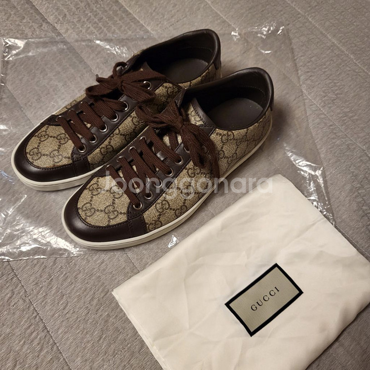 (정품)구찌 스니커즈 - 사이즈(38)--1