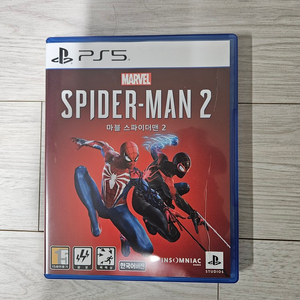 PS5 스파이더맨2 CD