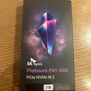 미개봉 P41 2TB ssd 정품