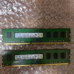 삼성 양면램 ddr3 4g 12800u 2개 팝니다