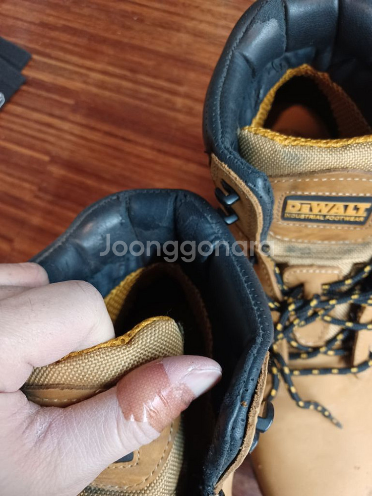 디월트 작업화 부츠 된장 300--9