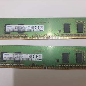 ddr4 4g두개 삼성 2666