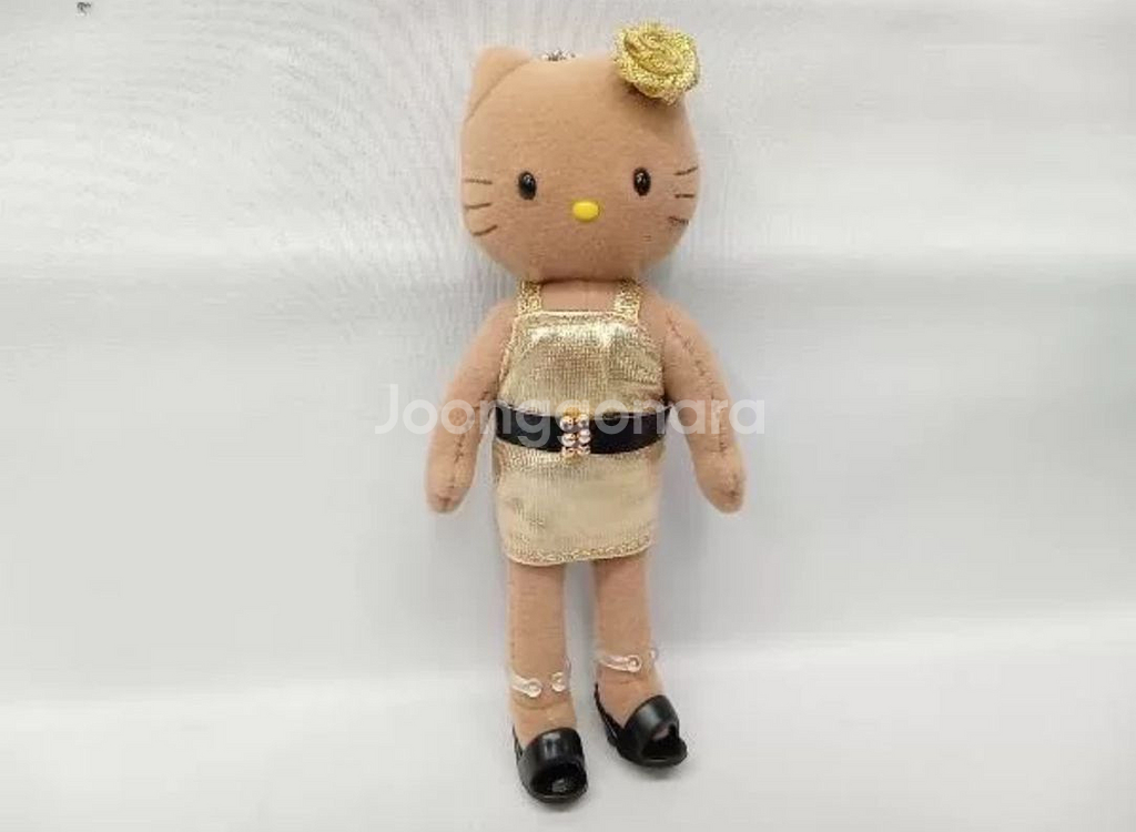 고전 키티 드레스업 드업키 롱다리 태닝 화이트 옷--1