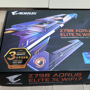 Z790 ELITE X WIFI7 메인보드 미개봉 판매