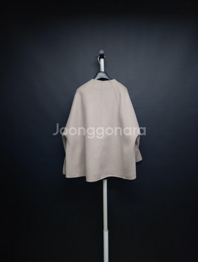 새 세컨플로어 핸드메이드 광폭 하프 코트 55-88--1