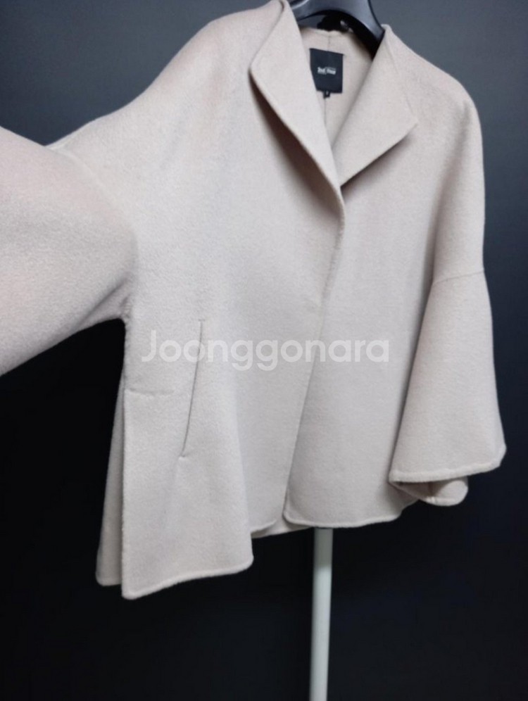 새 세컨플로어 핸드메이드 광폭 하프 코트 55-88--4