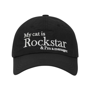 Joegush My cat is Rockstar 모자