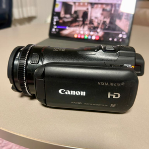 캐논 캠코더 VIXIA HF G10 팝니다.