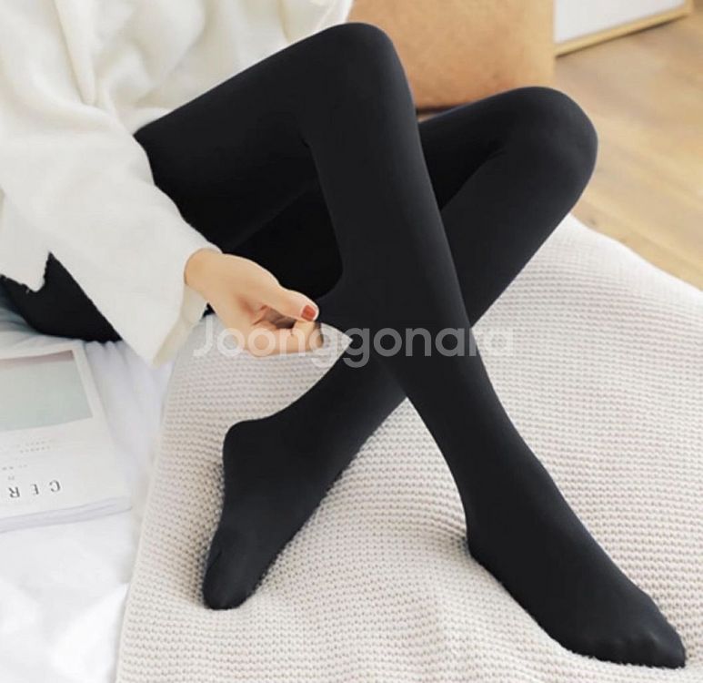 기모레깅스 기모스타킹 무발 유발 겨울 스타킹--1