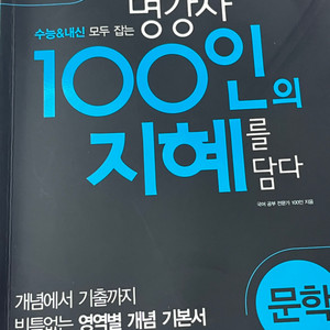 100인의 지혜 문학