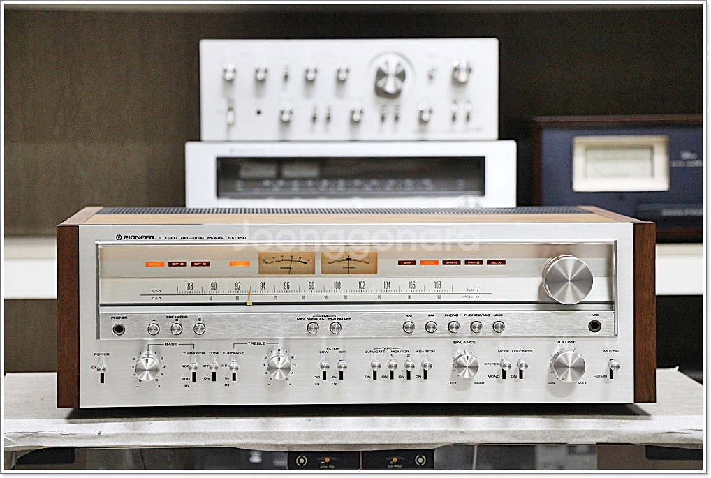 파이오니아 거함급 최고급형 아날로그 리시버 SX-950--2